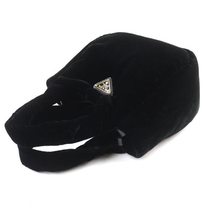 Prada Shoulder Bag 1Ba410 Velvet Black