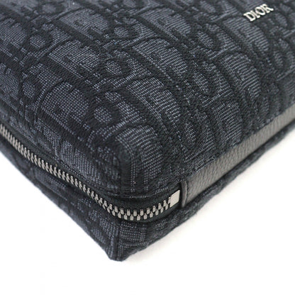 Dior Pouch Canvas Black Type
