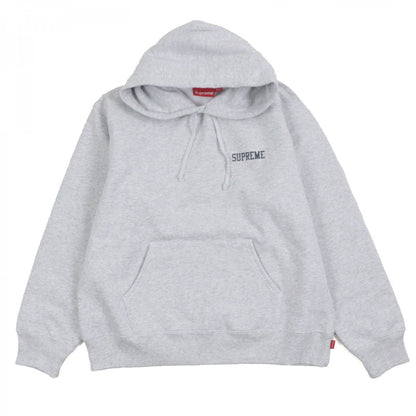 Supreme Hoodie Cotton Gray On God Hooded Sweatshirt M