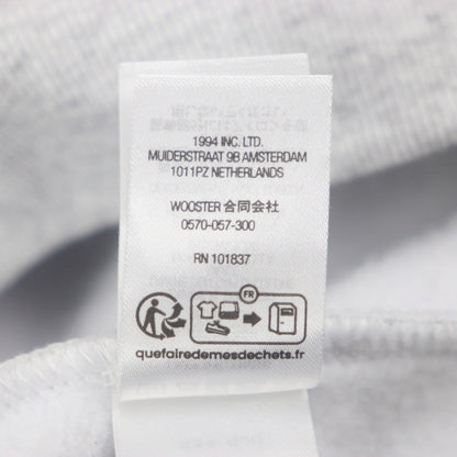 Supreme Hoodie Cotton Gray On God Hooded Sweatshirt M