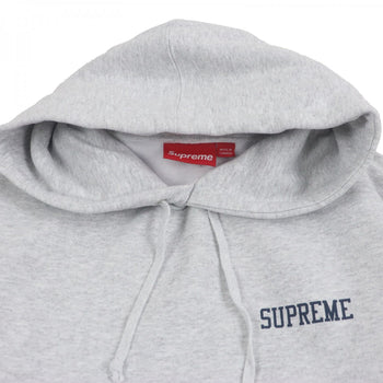Supreme Hoodie Cotton Gray On God Hooded Sweatshirt M