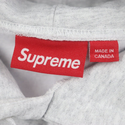 Supreme Hoodie Cotton Gray On God Hooded Sweatshirt M