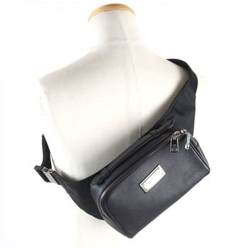 Dolce&Gabbana Sling Bag Bm2036Aq756 Grained Calfskin Black