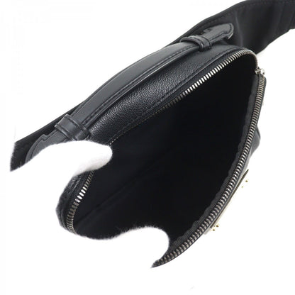 Dolce&Gabbana Sling Bag Bm2036Aq756 Grained Calfskin Black