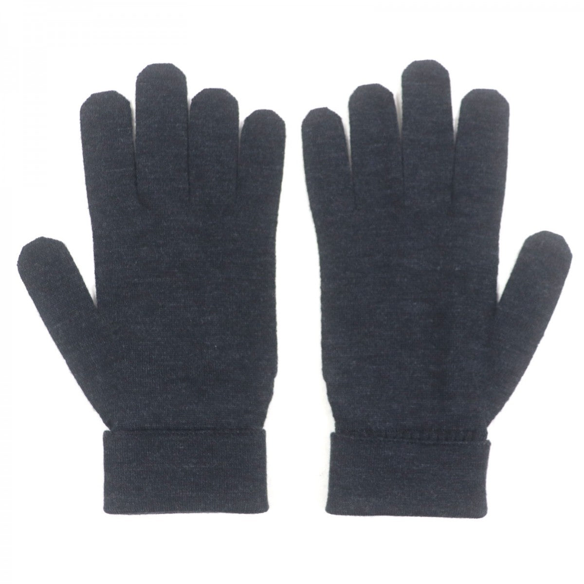 Louis Vuitton Gloves M70008 Wool Two-Tone Color (Blue) Damier Graphite Damier Gon Petite