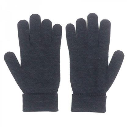 Louis Vuitton Gloves M70008 Wool Two-Tone Color (Blue) Damier Graphite Damier Gon Petite