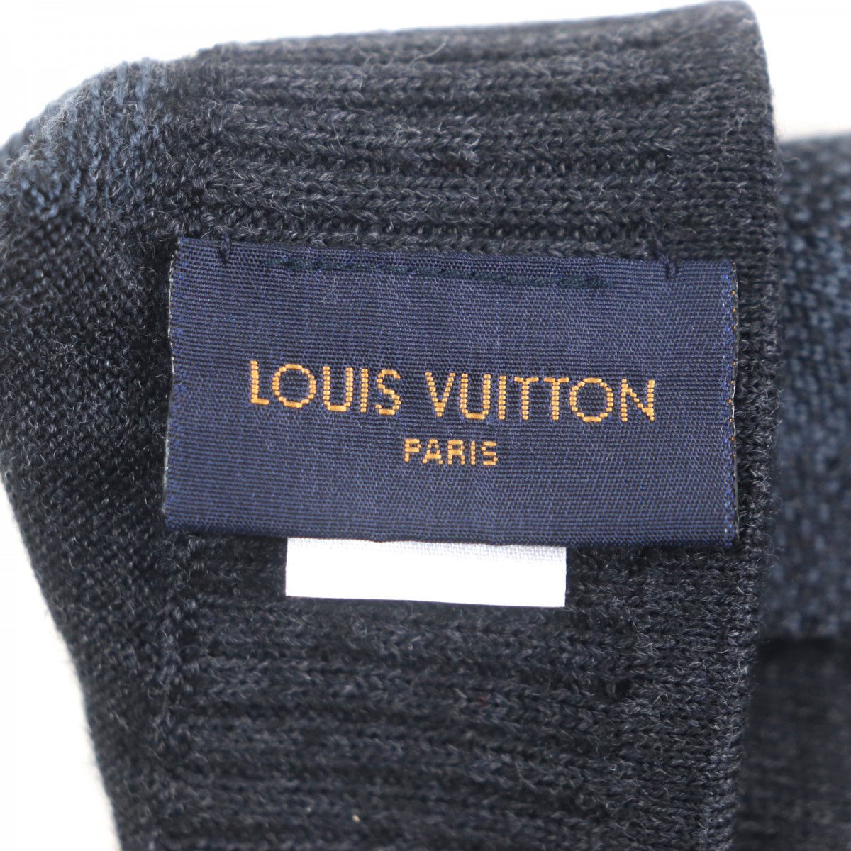 Louis Vuitton Gloves M70008 Wool Two-Tone Color (Blue) Damier Graphite Damier Gon Petite