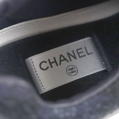 Chanel Sneakers G39068 Canvas Navy 43