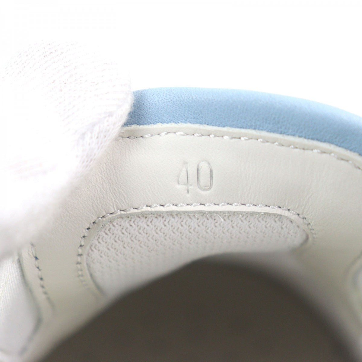 Bottegaveneta Slip-On Leather Light Blue 40