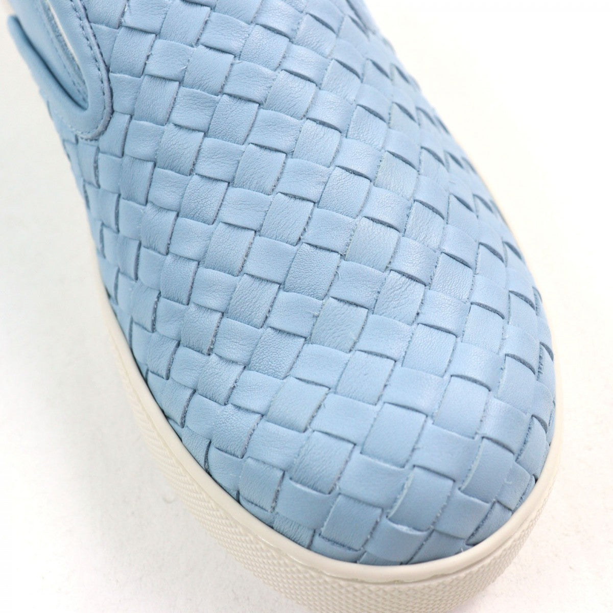 Bottegaveneta Slip-On Leather Light Blue 40