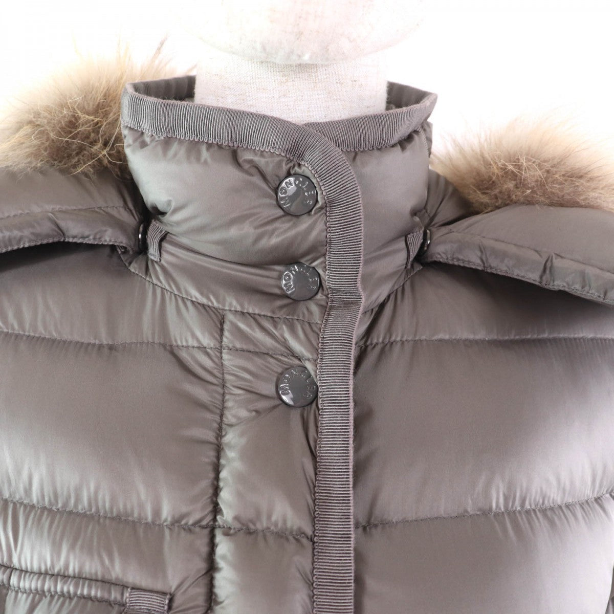 Moncler Down Coat Nylon Gurege Hermifur 00