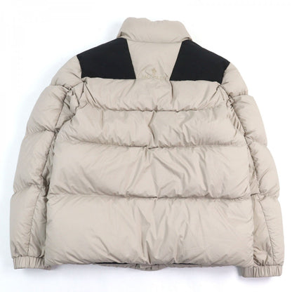 Moncler Down Jacket G20911A00033 53333 Nylon Beige Black Timsit Giubbotto 1