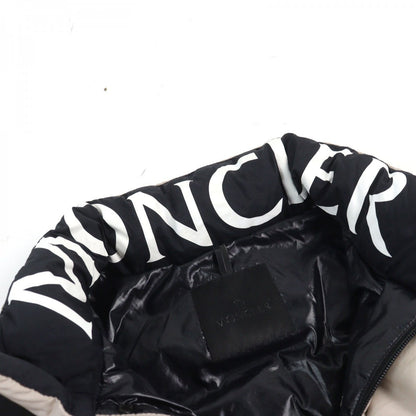 Moncler Down Jacket G20911A00033 53333 Nylon Beige Black Timsit Giubbotto 1