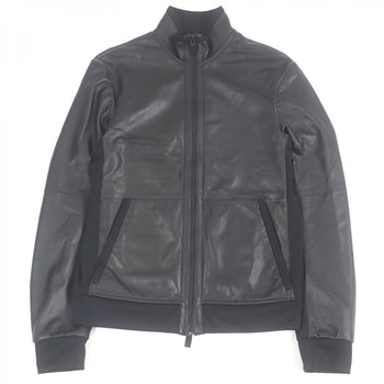 Emporio Armani Blouson Sheep Leather Black 48