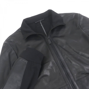 Emporio Armani Blouson Sheep Leather Black 48