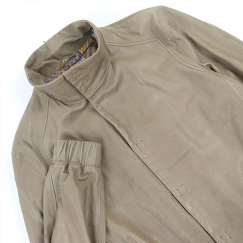 Etro Leather Jacket Lambskin Beige L
