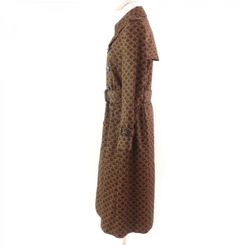 Celine Trench Coat 2M398267M Cotton Brown 40