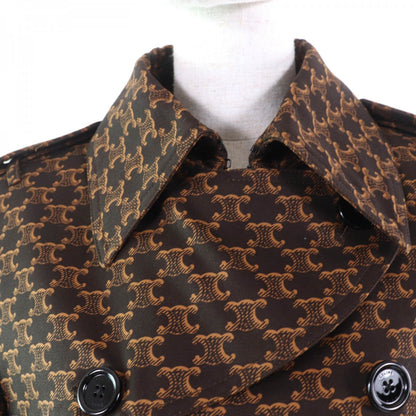Celine Trench Coat 2M398267M Cotton Brown 40