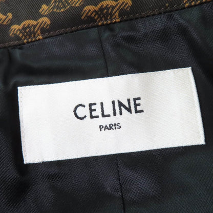 Celine Trench Coat 2M398267M Cotton Brown 40