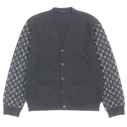 Louis Vuitton Cardigan 1Aatly Wool Gray L