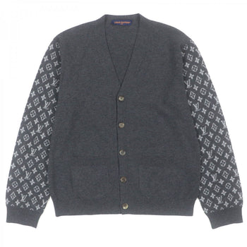 Louis Vuitton Cardigan 1Aatly Wool Gray L