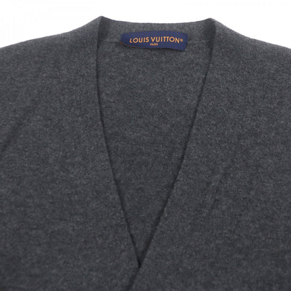 Louis Vuitton Cardigan 1Aatly Wool Gray L