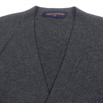 Louis Vuitton Cardigan 1Aatly Wool Gray L
