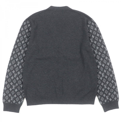 Louis Vuitton Cardigan 1Aatly Wool Gray L
