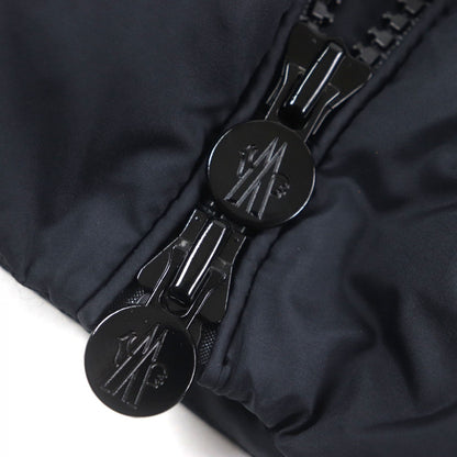 Moncler Down Jacket Nylon Black Salzman Saltzman 1