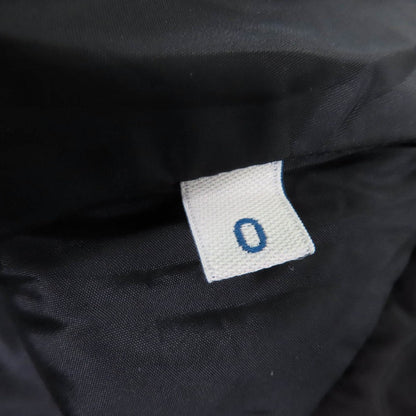 Moncler Down Coat Nylon Black Flammette Zero