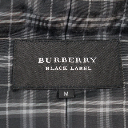 Burberry Black Label Riders Jacket D1F06-605-09 Sheep Leather Black M