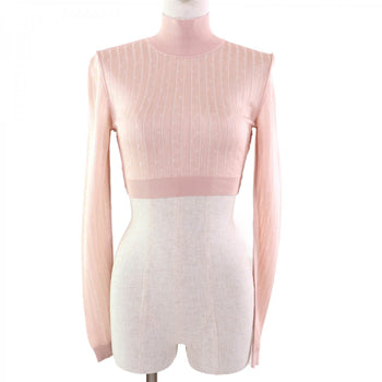 Fendi Knit Fzx834 Rayon Pink 36