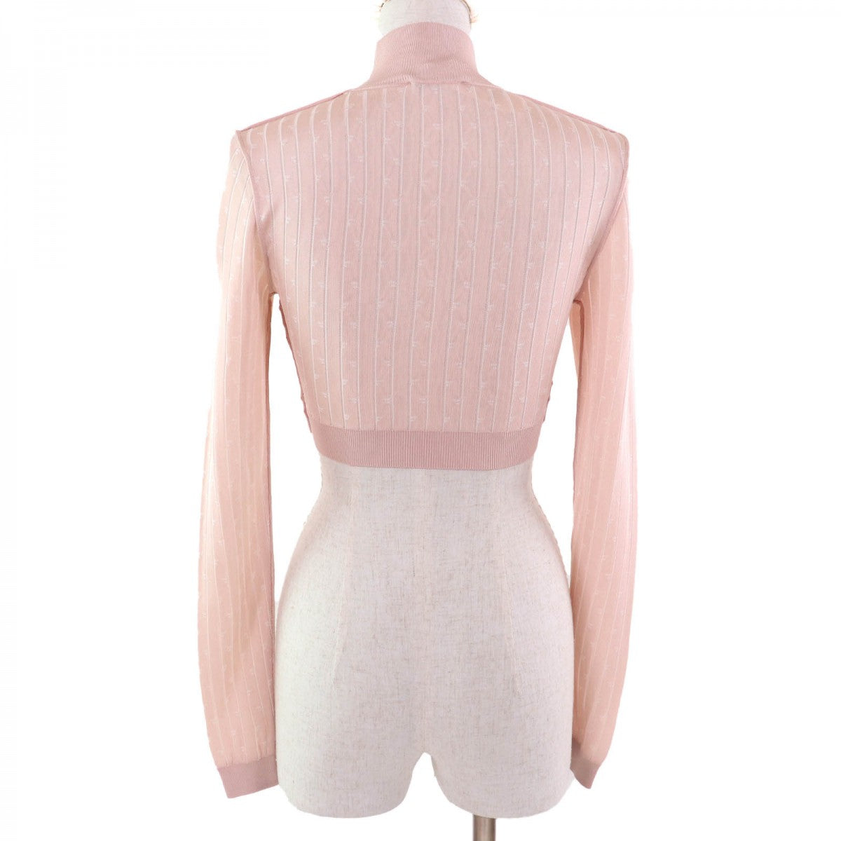 Fendi Knit Fzx834 Rayon Pink 36