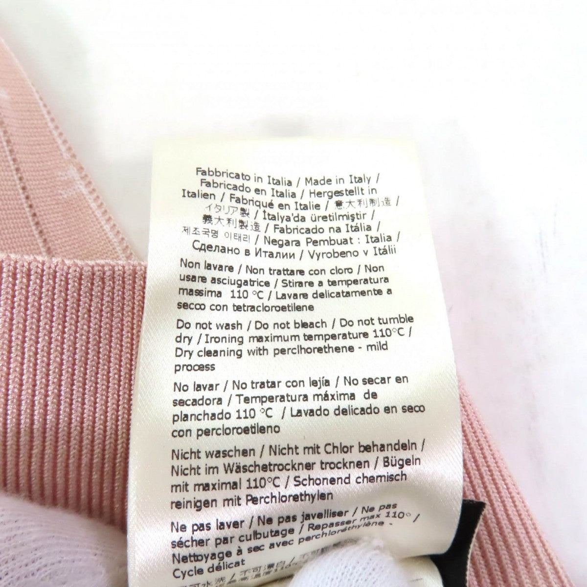Fendi Knit Fzx834 Rayon Pink 36