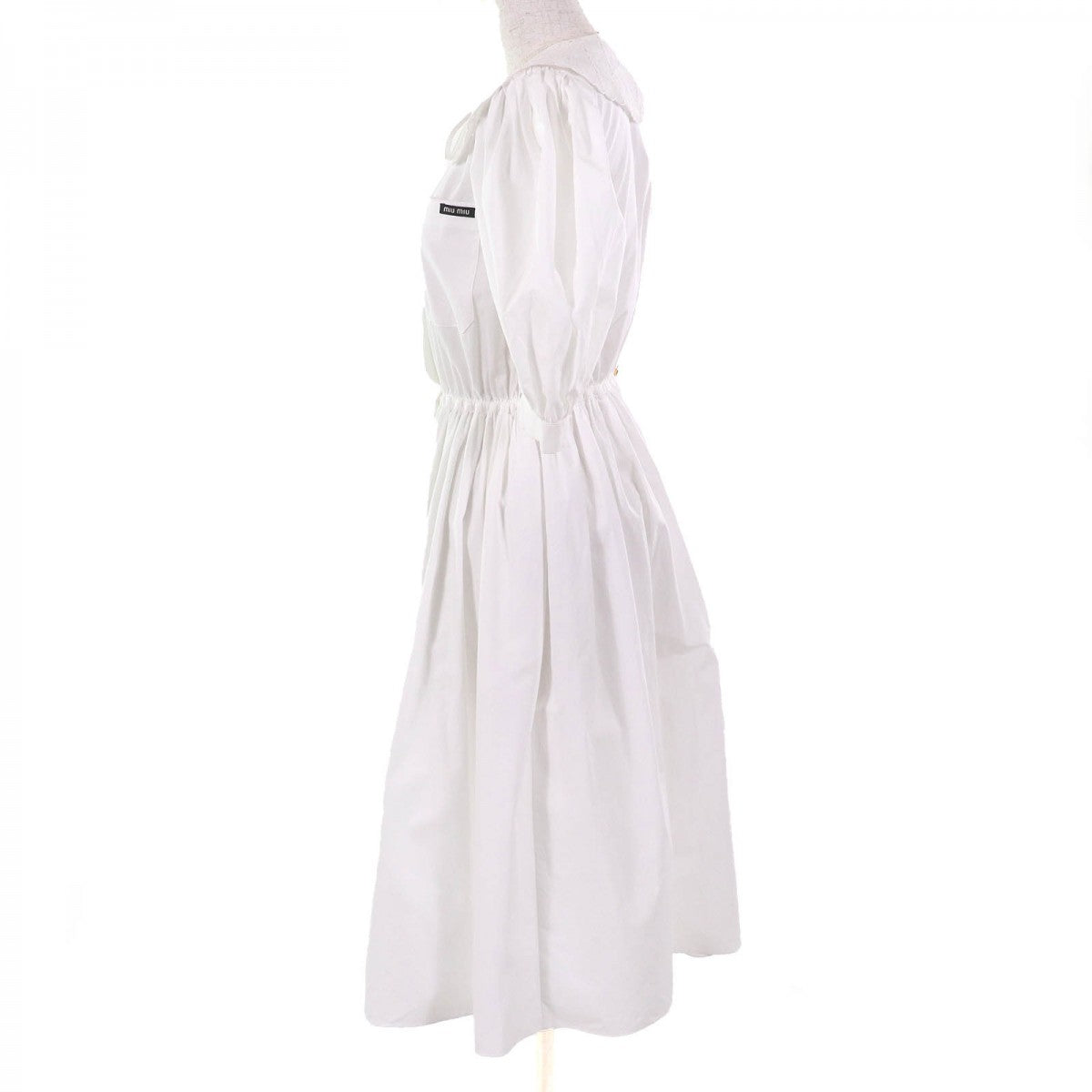 Miu Miu One Piece Mf4512 Cotton White 36