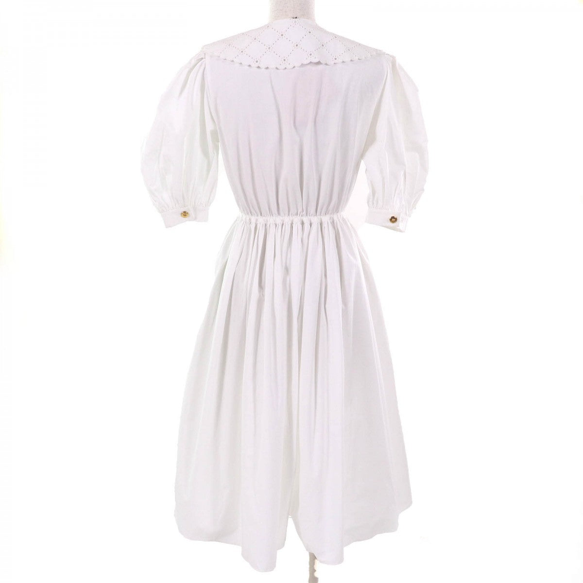 Miu Miu One Piece Mf4512 Cotton White 36