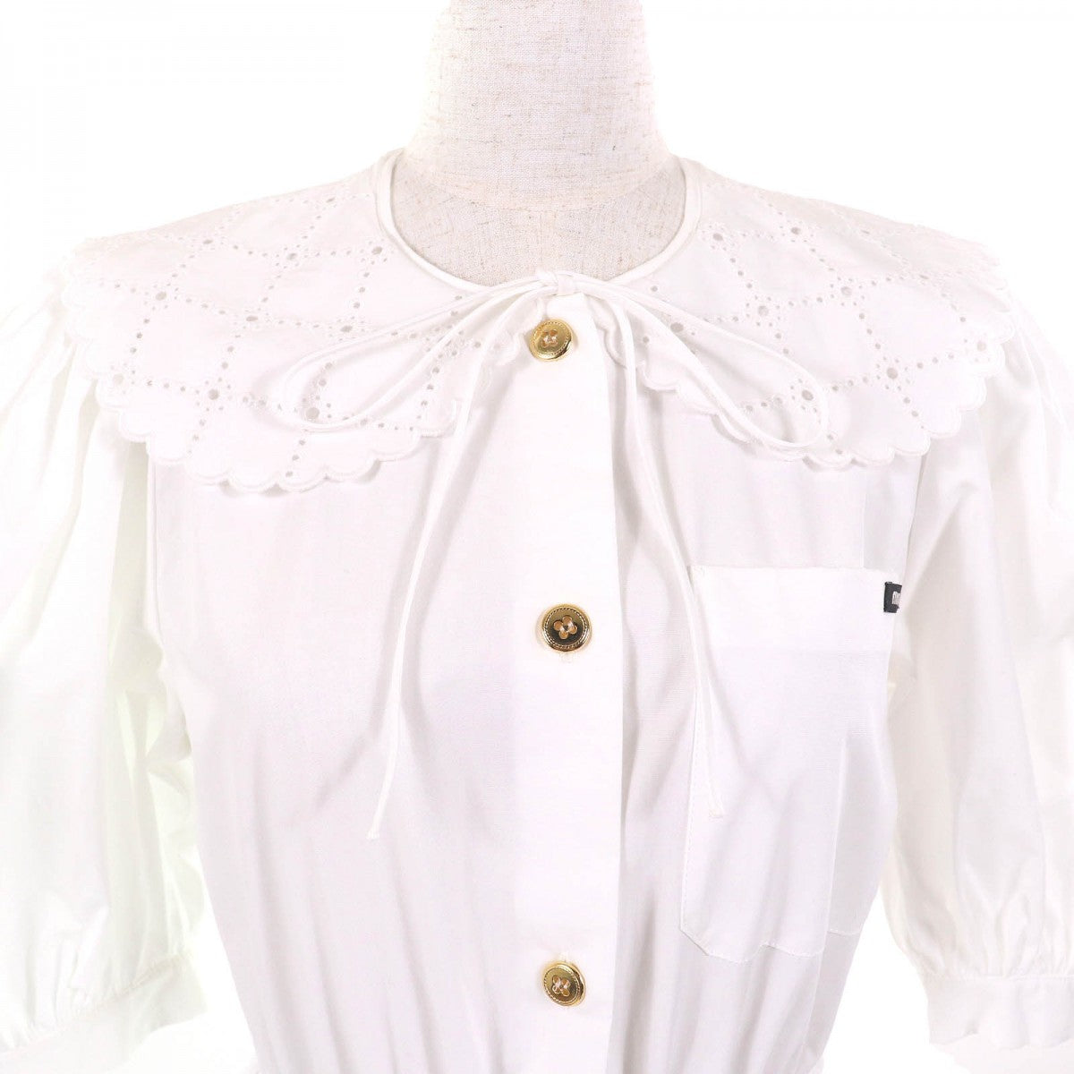 Miu Miu One Piece Mf4512 Cotton White 36