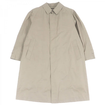Burberry London Stainless Collar Coat Cotton Beige 94-175-6