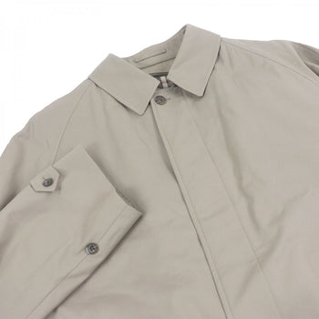 Burberry London Stainless Collar Coat Cotton Beige 94-175-6