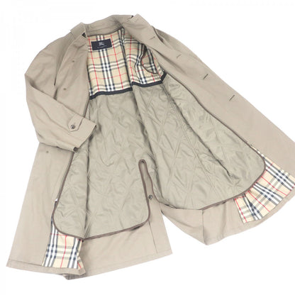 Burberry London Stainless Collar Coat Cotton Beige 94-175-6