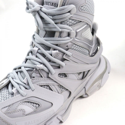 Balenciaga High Cut Sneakers 654867 Leather Gray Track Hike 27