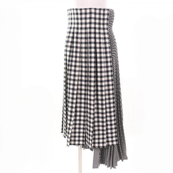 Christian Dior Long Skirt 251J52S1269 Wool Black Type 40
