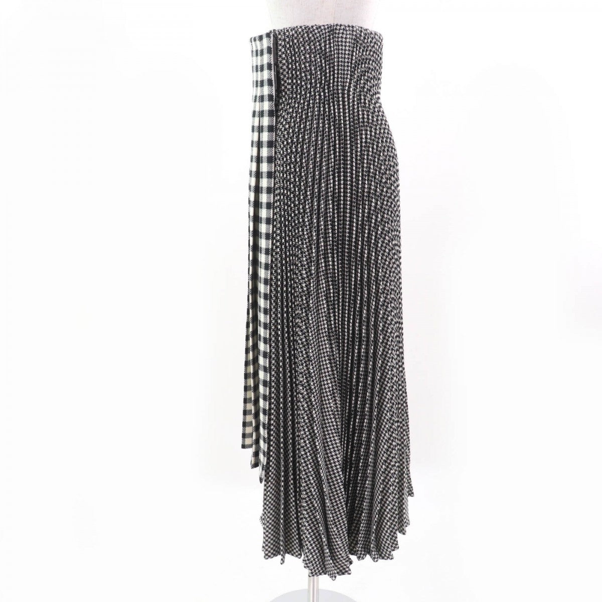 Christian Dior Long Skirt 251J52S1269 Wool Black Type 40
