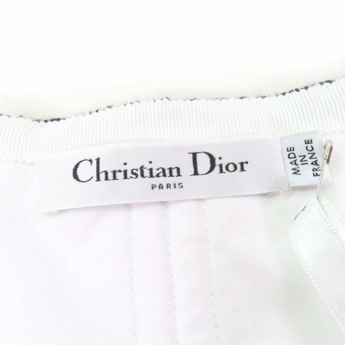 Christian Dior Long Skirt 251J52S1269 Wool Black Type 40