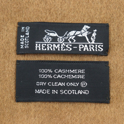 Hermes Scarf Cashmere Camel