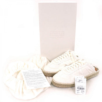 Maison Margiela Sandals S38Ws0192 Washed Canvas Ivory 37