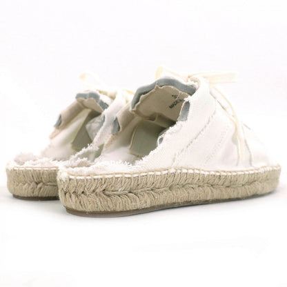 Maison Margiela Sandals S38Ws0192 Washed Canvas Ivory 37