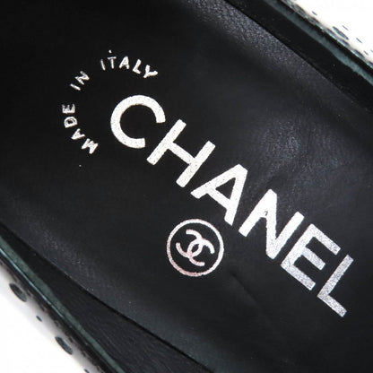 Chanel Pumps G31216 Patent Leather Black 36.5