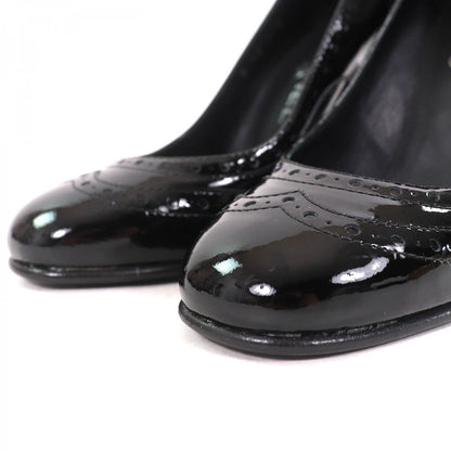 Chanel Pumps G31216 Patent Leather Black 36.5