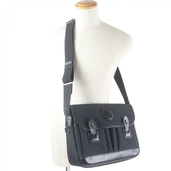 Hunting World Shoulder Bag Canvas Black Safari Today Carryall